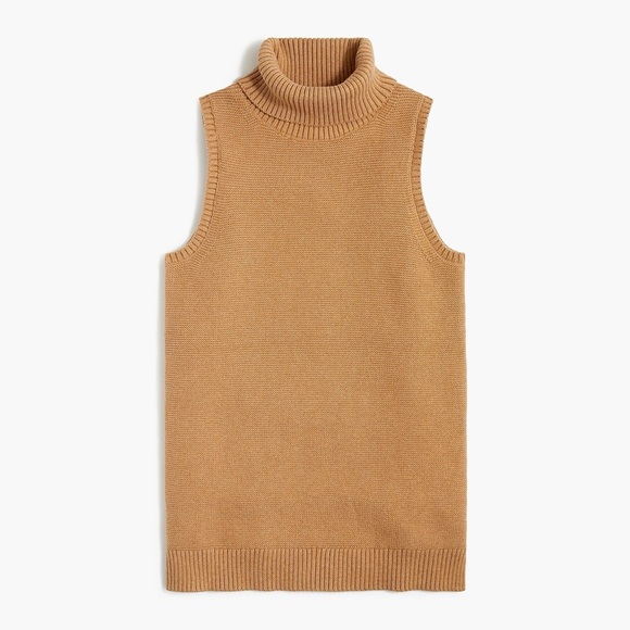 J Crew women’s sleeveless turtleneck sweater - Picture 3 of 3